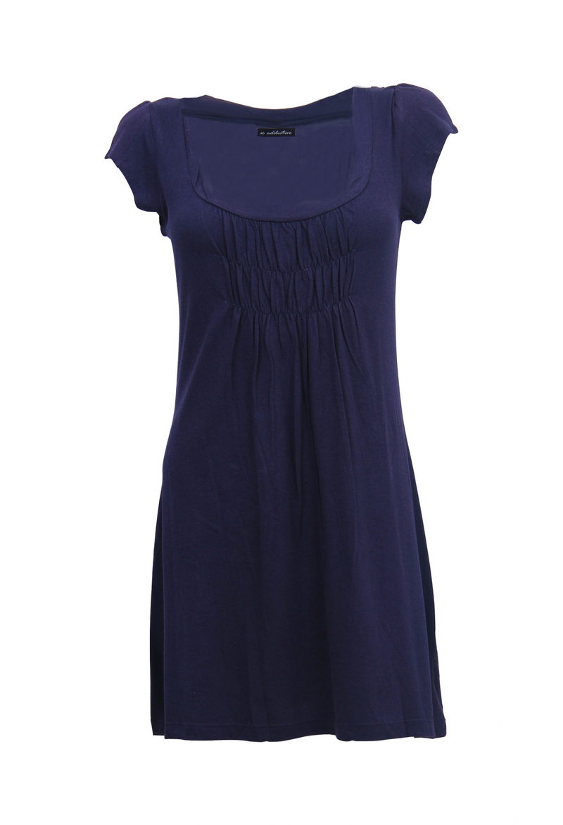 Dress made of 50% cotton 50% modal jersey