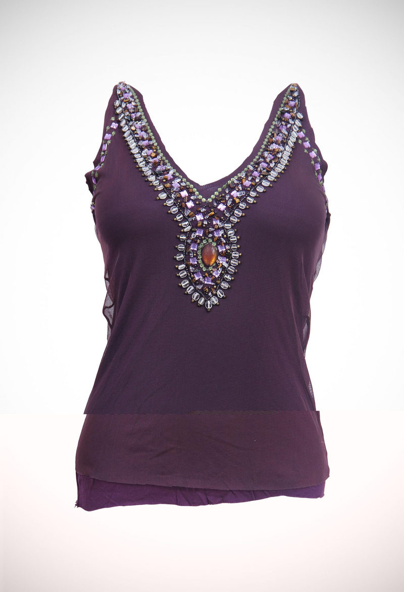 Double layer tank top