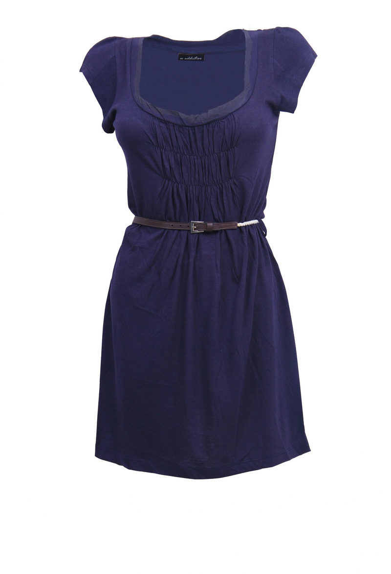 Nice fitted dress in 100% viscose 140 gsm jersey