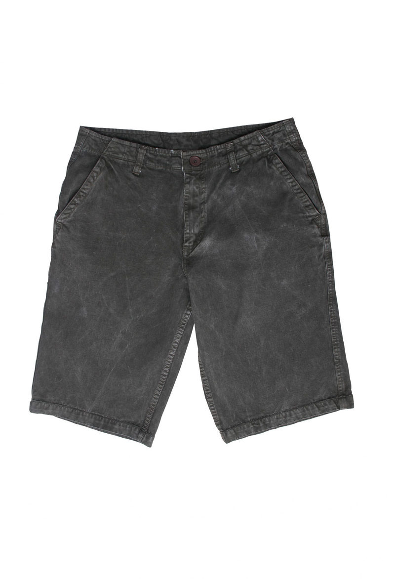 Men’s canvas shorts in 100% cotton
